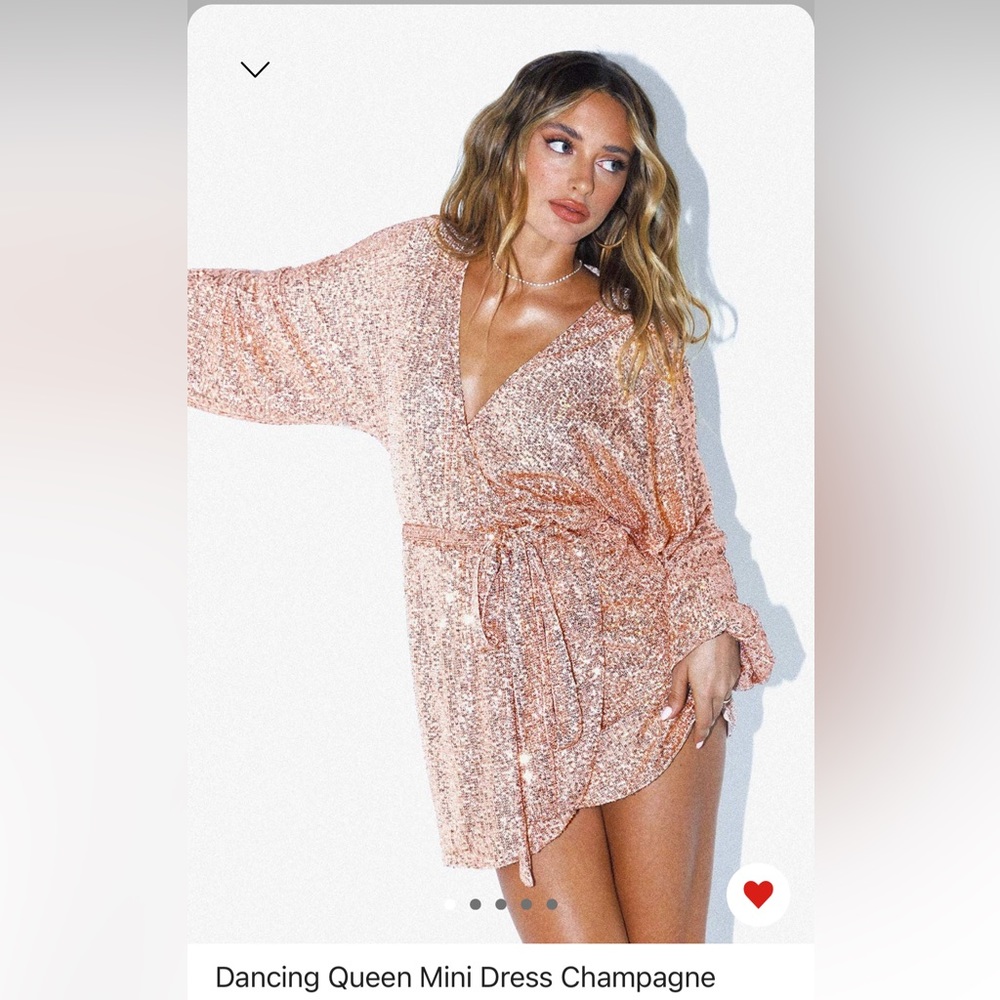 NWT Princess Polly dancing queen mini dress